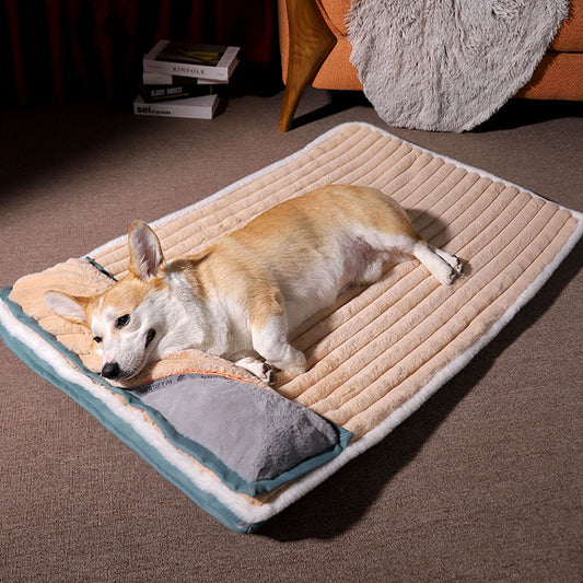 Winter Warm Dog Kennel Pillow Dog Mat Dog Sleeping Mat Sleeping Cat fe01f369 5416 4d0a 819e cdb54e583439
