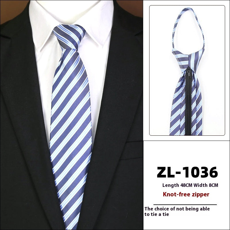 Men's Formal Wear Business Zipper Tie-free fe1b5405 61cf 4cf0 8bcf c337898076b4 trans