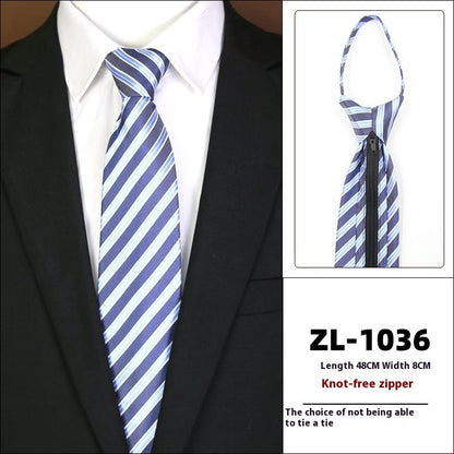 Men's Formal Wear Business Zipper Tie-free fe1b5405 61cf 4cf0 8bcf c337898076b4 trans