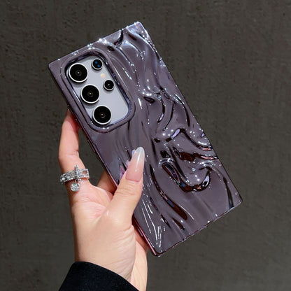 Three-dimensional Pleated Electroplating Phone Case - 图片 9