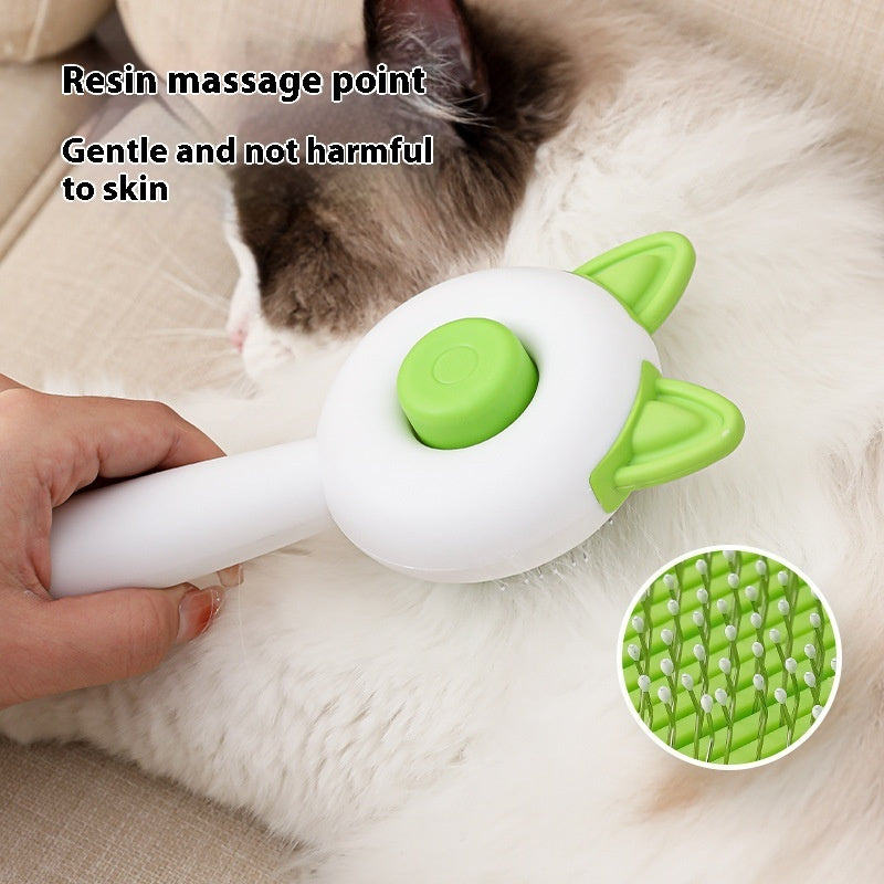 Pet Dog Brush Cat Comb Self Cleaning Pet Hair Remover Brush For Dogs Cats Grooming Tools Pets Dematting Comb Dogs Accessories