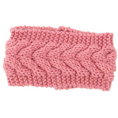 Women's Twist Needle Knitting Female Warm Crochet Wool Headband fe602122 2725 4e75 a027 e7d0ec8e2d3f