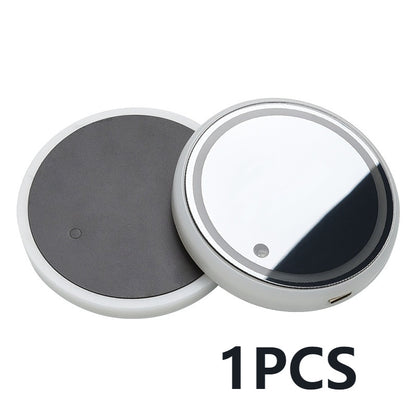 Colorful Cup Holder LED Light-up Coaster Solar & USB Charging Non-slip Coaster Ambient Light For Car Automatically fe7d8c01 6