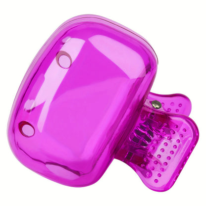 Toothbrush Storage Clip Travel Essential Protective Cap Of Toothbrush Portable Toothbrush Box fe96babb 92fc 4066 880f a3f8cd7