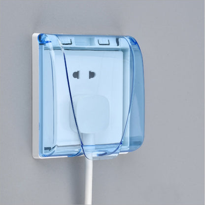 Waterproof Box Household Bathroom Adhesive Splash-proof Box Wall Switch Socket Protective Cover febe583b 9b1d 41f9 a86b 7d1c0