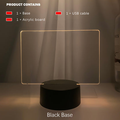 Rewritable Night Light With Display Panel febfce7c c0d7 4fad aff4 c3f6d521e43e
