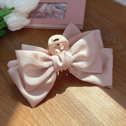 Plain Color XL Bow Ribbon Hair Claw fec0e602 c1a7 4a59 819c d9cab28331e9