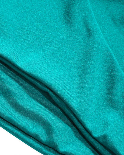 Split Swimsuit Bikini Suit Sunshine Bath Beach Tube Top Women