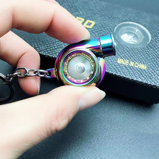 Automotive Turbine Keychain Metal Creative Luminous LED ff1c8eb3 1e17 49b4 9efa e0df7cae7cb3