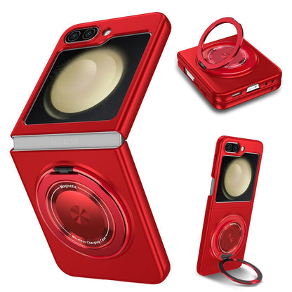 Applicable SAM Z Flip6 Degree Rotating Folding Bracket Strong Magnetic Suction Phone Case ff248e5d f84d 45fb a81f 6035167fd5b