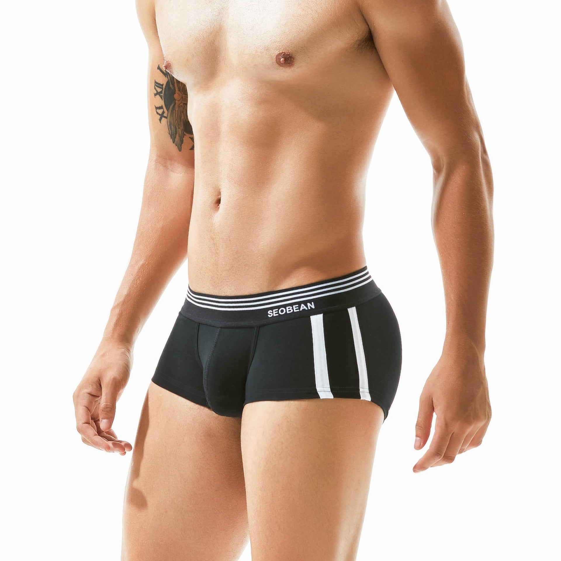 Men's Underwear Low Waist Cotton Boxer Briefs ff2c1c2e adac 47e5 b93e d95054353ee8
