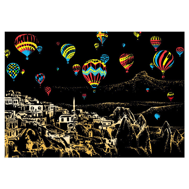 City night scratch painting ff2e2a7c c0c0 4e57 944a 0c84d5ccba60