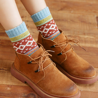Fashion Winter Thickened Socks Women's Set ff365912 8f5b 48b3 a661 20a016d3e45f