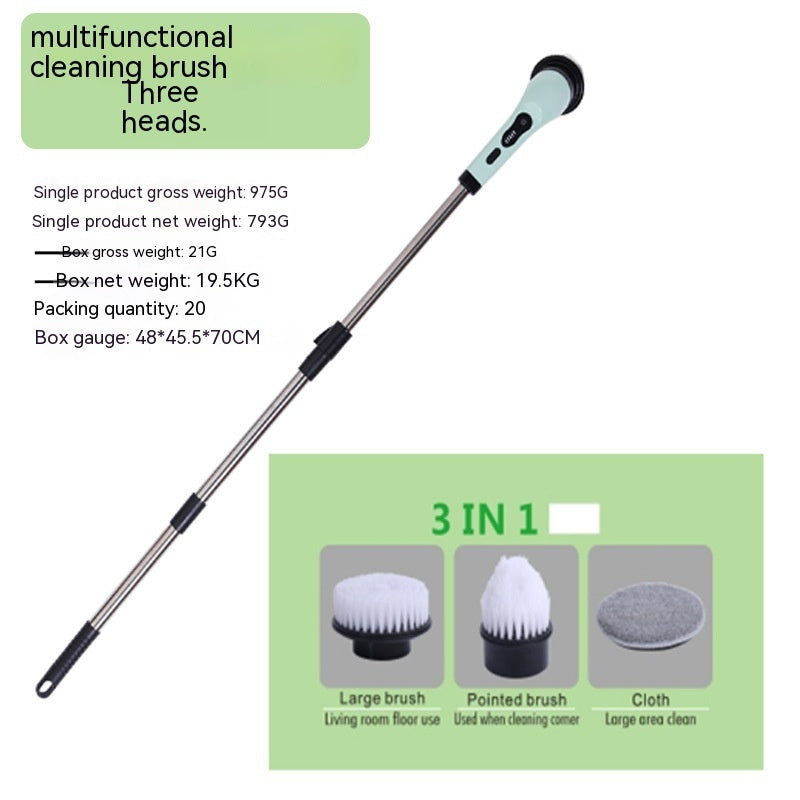 Multifunctional Household Wireless Electric Cleaning Brush Toilet Kitchen Retractable Nine-in-one Portable ff484f09 bf11 4eb7