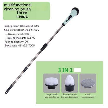 Multifunctional Household Wireless Electric Cleaning Brush Toilet Kitchen Retractable Nine-in-one Portable ff484f09 bf11 4eb7