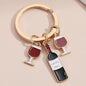 Wine Beer Drip Oil Keychain Pendant ff5efc8f 6d30 446d 9334 ae82c5989025