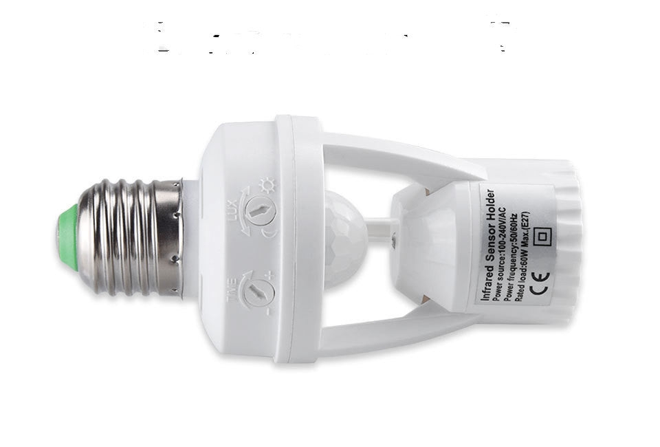 LED E27 With PIR Motion Sensor Lamp Holder Converter Automatic ff6482df c298 468c 81f2 9bf721a1b490