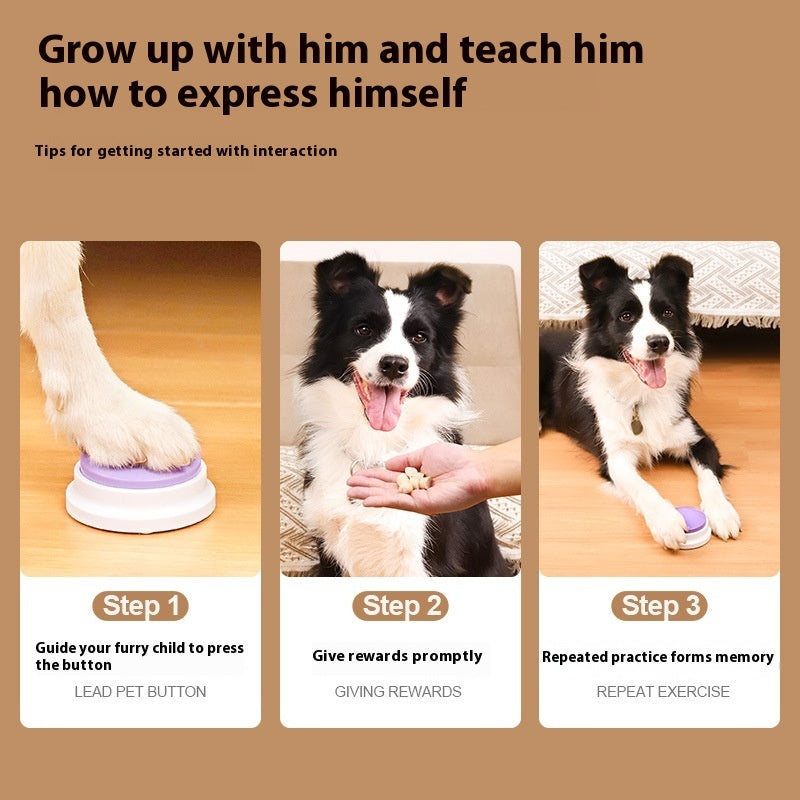 Pet Communication Button Dog Voice Toy ff6fd6d1 e3a2 4403 8fb3 2222818390b9 trans