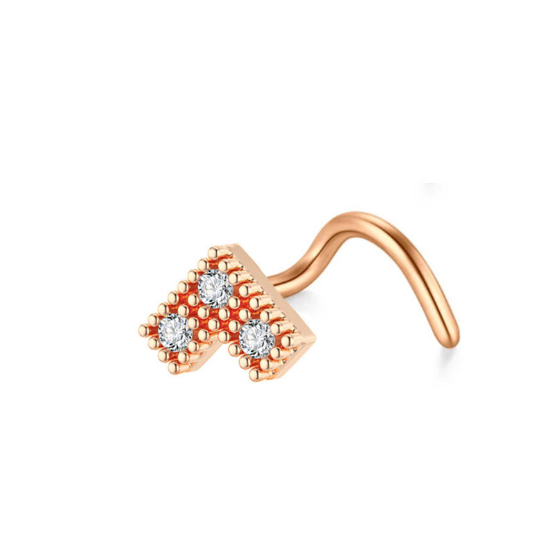 Thin Needle 7-shaped Zircon Nose Stud ff70f012 bb01 4c65 9b66 f08992f3c73a bf9b97ec 0061 4ea3 a8d2 0a1d2c730cdd