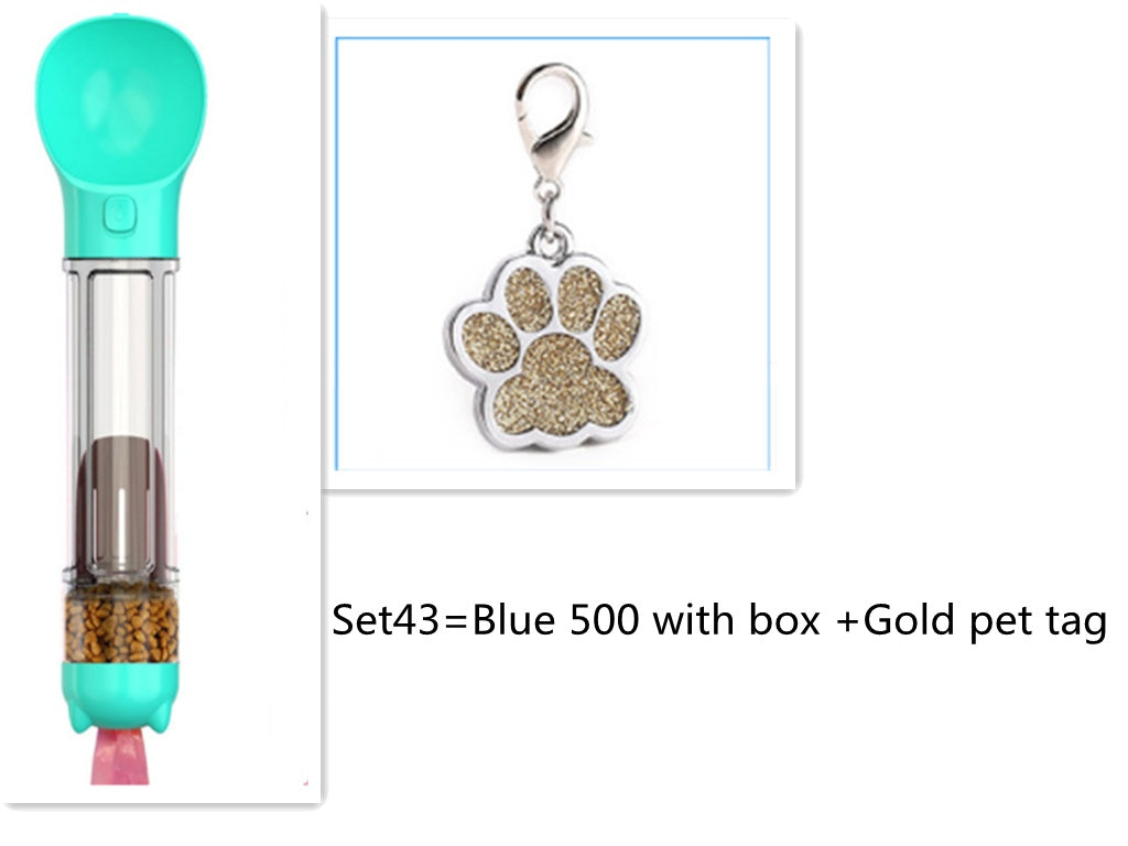 Pet multifunctional water cup Going with the dog ff711b65 e83f 49ad 86e3 b7984bdafe91