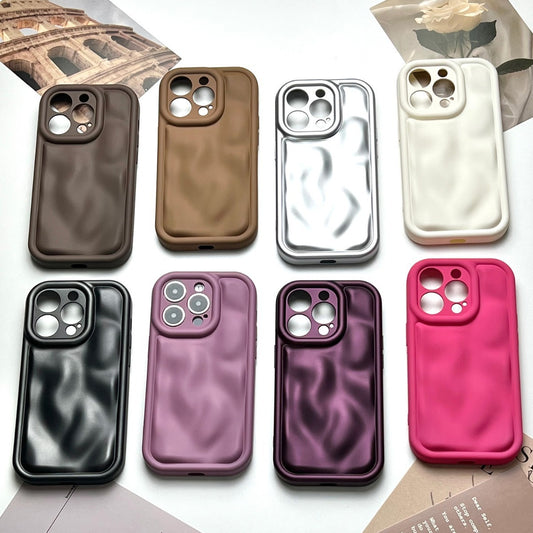 Solid Color Meteorite Pattern Phone Case Silicone Drop-resistant Protective Cover ff88b8af 7e93 4ca3 a4cd 40e88798c879