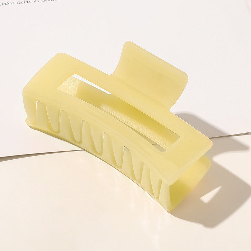Japan And South Korea Simple Large Square Hollow Grab Clip ff9f328a a3e8 4bf3 9f8d 4570411c1dca