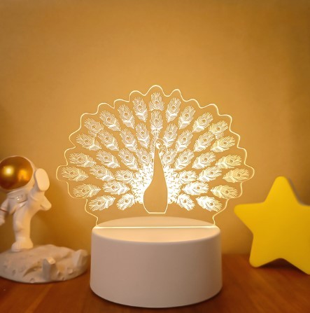 3D Lights Colorful Touch Remote Control LED Visual Lights - HD Wireless Product #27