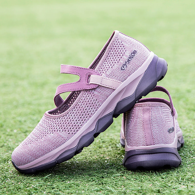 Mesh Breathable Middle-aged Women's Large Size Lightweight Elderly Walking Shoes ffb7b510 b8f1 45e4 8c81 b1c3c9200cfb