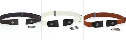 New Slim Elastic Invisible Belt Simple Lazy Belt Fat Elastic Leather ffc77a35 33d2 47b8 8c78 da9cffb49124