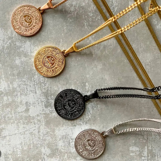 Titanium Steel Necklace Female Arakutusia Corrosion Round Stainless Steel Necklace ffddadfc 5be6 4a41 acd7 edef876a1cf4
