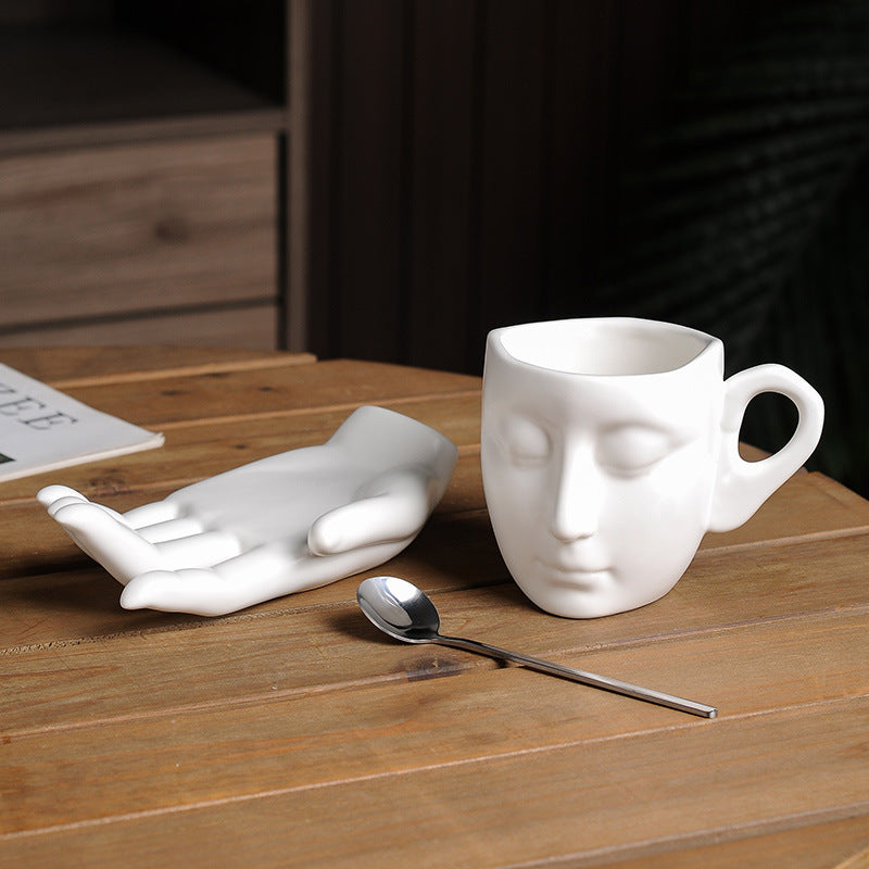 High Temperature Ceramic Creative Abstract Art Hand Fragrance Coffee Cup ffe5334f a7bd 4ddd 96e2 a505f293d3d4
