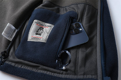 Winter Plus Size Men's Brushed Hoody